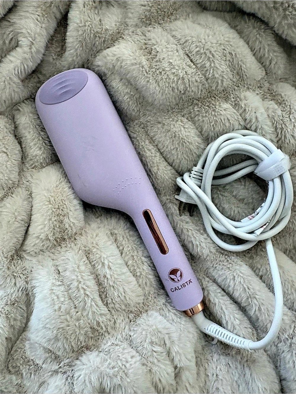 Calista BodyWaver Double Barrel Hair Waver Lavender Rose Gold